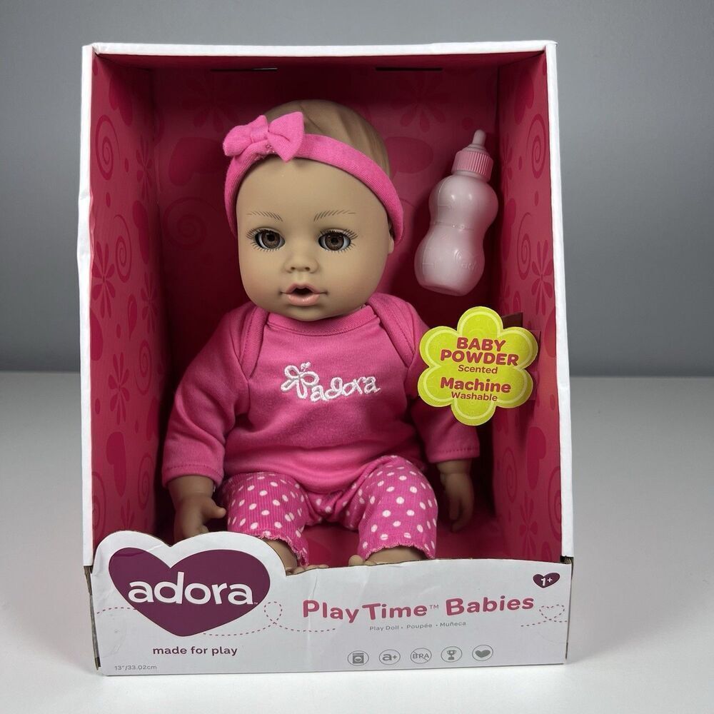 Adora Play Time Babies Baby Powder Scented 13” Brand New!
